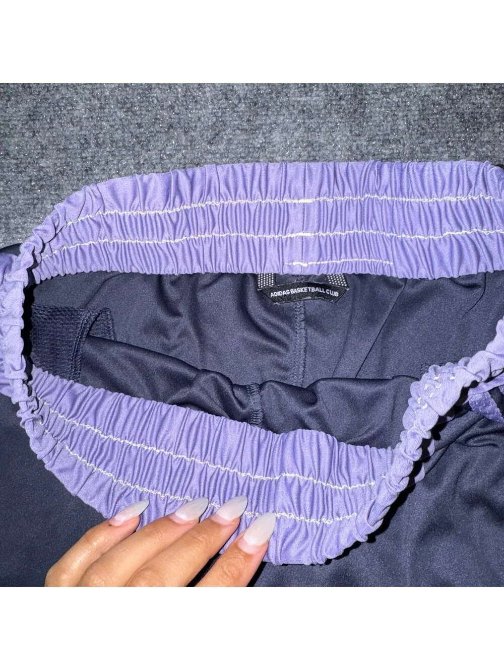 Adidas 3g Speed X Purple Baggy Athletic Hoop Shorts Mens M/L Vtg y2k 90s Rare